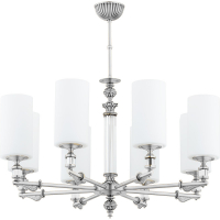 Люстра на штанге Kutek MERANO-SZKLANY KLOSZ MER-ZW-8(BN)