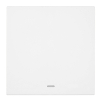 Выключатель 1-клавишный c индикатором (механизм) Stekker Мия 250В 10А RSW10-3101-01 белая магнолия 50431