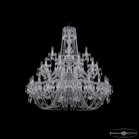 Подвесная люстра Bohemia Ivele Crystal 1402/20+10+5/400/3d Ni