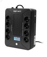 Источник бесперебойного питания SMARTWATT UPS SAF E PRO LCD 800 UPS SAFE PRO LCD 800