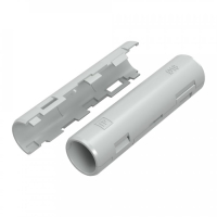 Муфта разборная D16 мм атмосферостойкая серая Промрукав PR13.0409