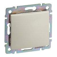 VALENA Переключатель одноклавишный промежуточный в рамку слоновая кость Legrand 695608