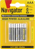 Батарейка NBT-NE-LR03-BP4 Navigator Group 94751 17000