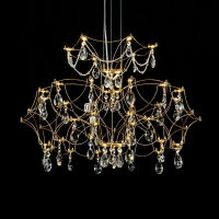 Подвесная люстра Modelux premium ML.7815.600P GD