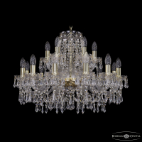 Подвесная люстра Bohemia Ivele Crystal 1403/12+6/240 G