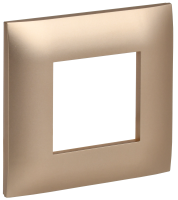 SKANDY Рамка 1-местная SK-F01Sa песочный IEK SK-M12-K98