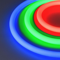 Светодиодная герметичная лента Arlight WAVE-TOP-A240-18х15mm 24V RGB (10 W/m, IP54, 5m, wire x1) 052417