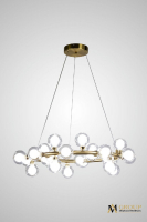 Подвесная люстра AM Group AM470 D500 POLISHED GOLD