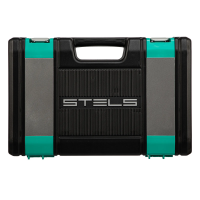 Набор инструментов 1/2, 1/4, CrV, 12 гранные головки, пластиковый кейс, 82 предмета STELS 14117