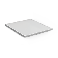 Светильник светодиодный ДВО 36 Вт 4000К 3200 лм 180-260В IP20 595х595х19мм Сталь матовый опал Офис Gauss GAUSS 842123240