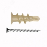 Анкер-дюбель DRIVA NYLON с шурупом (4шт) Tech-KREP 102947