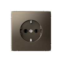 ARTGALLERY розетка с заземлением, 16А, механизм, мокко Systeme Electric GAL000643