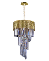Подвесная люстра Lumien Hall Делис 3012/13P-TGD-CL