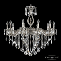 Подвесная люстра Bohemia Ivele Crystal Florence 71402/10/300 B NB FH1M