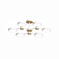 Люстра на штанге LED4U L3216-730 WH