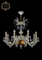 Подвесная люстра Art Classic 31.12.8.KR175SP.250IT.GW.Sp.Amber.1C ArtClassic
