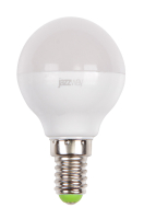 Лампа светодиодная LED 9w E14 4000K шар Jazzway JazzWay 5019096