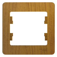 GLOSSA Рамка 1 пост дуб Systeme Electric GSL000501