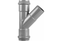 Тройник раструбный   110х110 мм. 45 градусов Хемкор 2181136