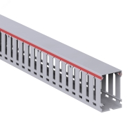 Короб перфорированный RL12 40х60 серый QUADRO DKC 00107RL
