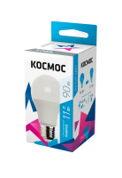 Лампа светодиодная LED 11Вт 220В Е27 D60х108 4500 белый 900Лм А60 Космос LkecLED11wA60E2745