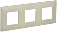 SKANDY Рамка 3-местная SK-F01B бежевый IEK SK-M32-K10