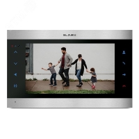 Видеодомофон SLINEX SL-10N Cloud Silver+Black ПО-00004421