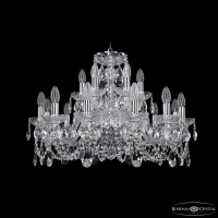 Подвесная люстра Bohemia Ivele Crystal 1402/12+6/240 Ni