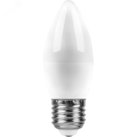 Лампа светодиодная LED 13вт Е27 белый матовая свеча SAFFIT SBC3713 55167