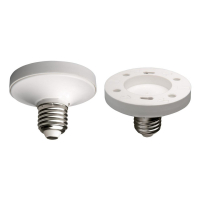 Переходник с цоколя Е27 на GX53 (06475) Uniel LH27-GX53