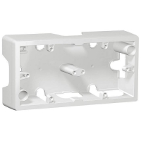 Коробка накладного монтажа 2-постовая Legrand Galea Life белая 771097