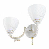 Бра Arte Milano 343837/2W WT+G