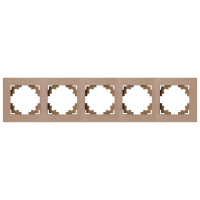 Рамка 5-местная Stekker Катрин MFR00-7005-02 50026