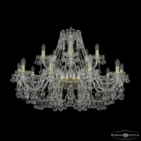 Подвесная люстра Bohemia Ivele Crystal 1409/10+5/360 G