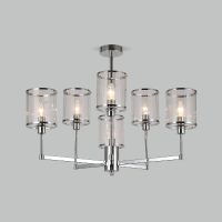 Люстра на штанге Eurosvet Inari 60144/6 хром a061946