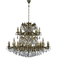 Подвесная люстра Ambiente Leon 2128/60 PB Tear Drop