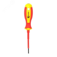 Отвертка Expert SL3х75 мм 1000В EKF sl-3-75-exp-in