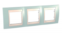 Рамка 3-постовая Schneider Electric Unica Хамелеон MGU6.006.570