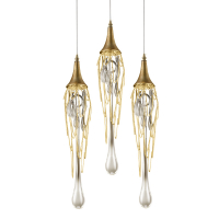 Подвесной светильник DeLight Collection Goddess Tears P68009L-3/R gold