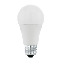 Лампа светодиодная Eglo E27 9.5W 3000K груша матовая 11714