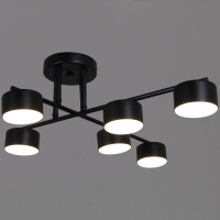 Потолочная люстра Reluce 03725-0.3-06 BK GX53