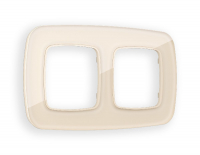 Рамка двухместная Ambrella Volt Radian OF320302