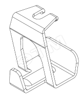 Крепление подвесное МЕК RK 70M горячеоцинкованное MEKA 1449389
