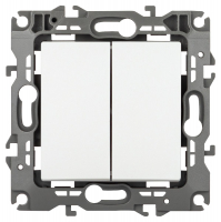 Переключатель перекрестный двухклавишный Эра 12-1112-01М Б0065676 ЭРА