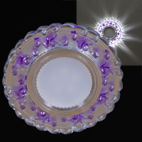 Встраиваемый светильник Reluce 14368-9.0-001LD MR16+LED3W WT+PP