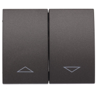 Лицевая панель Legrand Galea Life выключателя жалюзи темная бронза 771214