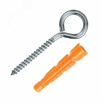 Шуруп-кольцо 8х80 с дюбелем 12.0х71 (2шт) Tech-KREP 109502