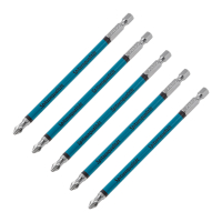 Набор бит PH2 х127, сталь S2, 5шт. GROSS 11202