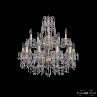 Подвесная люстра Bohemia Ivele Crystal 1403/10+5/195/2d G