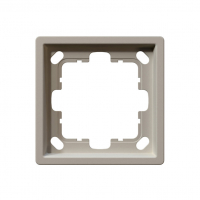 Рамка серия FD 1-постовая, цвет Сахара Jasmart FD1001SH